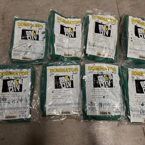 Dominator Suit Mcr Safety 3882 0.42Mm Pvc/Poly/Pvc Suit NEW PICK SIZE - Picture 7 of 16